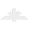 Ekena Millwork Redmond Architectural Grade PVC Gable Bracket, 48"W x 20"H x 6"D x 6"F, 10/12 Pitch GBP048X20X0606RED00 - alternate 4